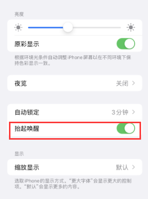 阜新苹果授权维修站分享iPhone轻点无法唤醒怎么办