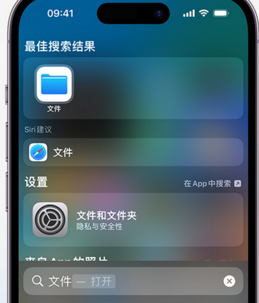 阜新apple维修中心分享iPhone文件应用中存储和找到下载文件 