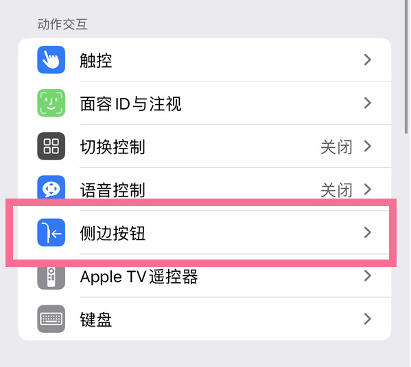 阜新苹果14维修店分享iPhone14 Plus侧键双击下载功能关闭方法 