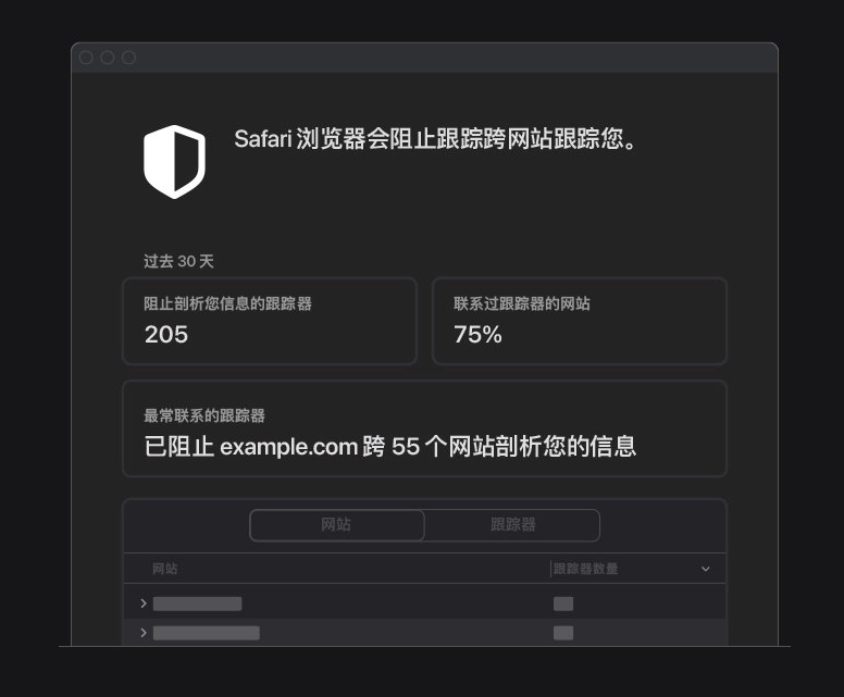 阜新苹果手机维修分享如何在 Safari 浏览器中查看和打开隐私报告 